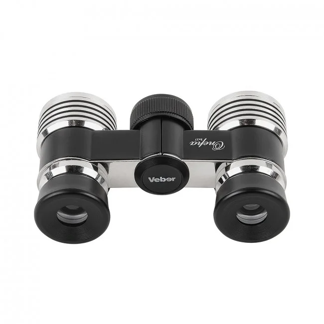 Бинокль Veber БГЦ 3x27 (черный/серебро с фокусировкой) Бинокль Veber БГЦ 3x27 (черный/серебро с фокусировкой)