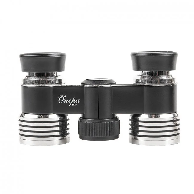 Бинокль Veber БГЦ 3x27 (черный/серебро с фокусировкой) Бинокль Veber БГЦ 3x27 (черный/серебро с фокусировкой)