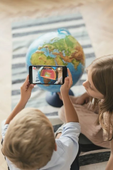 Глобус Земли физико-политический интерактивный 250 мм с подсветкой Глобус Земли физико-политический интерактивный 250 мм с подсветкой