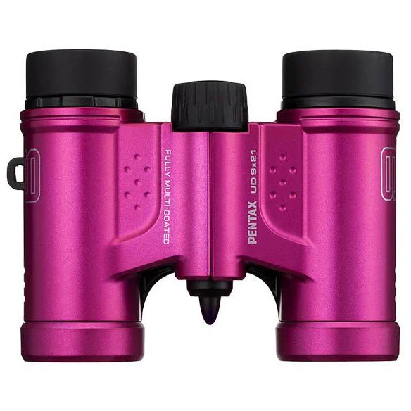 Бинокль Pentax UD 9x21 розовый