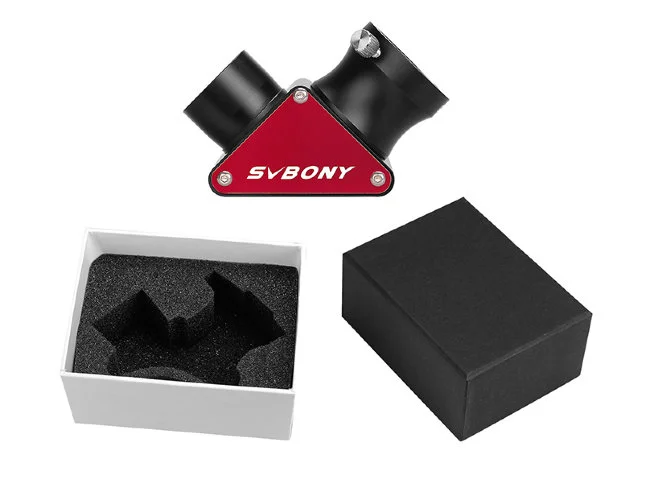 Диагональное зеркало SVBONY 90 гр, с диэлектрич. покрытием 99%, 1,25"