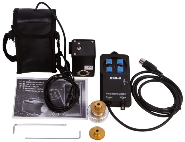 Электропривод часовой оси Bresser Messier для монтировок EXOS-1/MON-1 (с пультом)