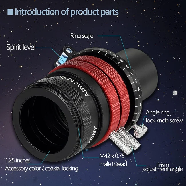 Корректор атмосферной дисперсии ADC SVBONY, 1,25" (SV199)