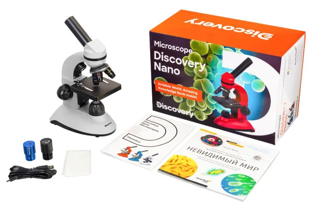 Микроскоп цифровой Discovery Nano Polar с книгой Микроскоп цифровой Discovery Nano Polar с книгой