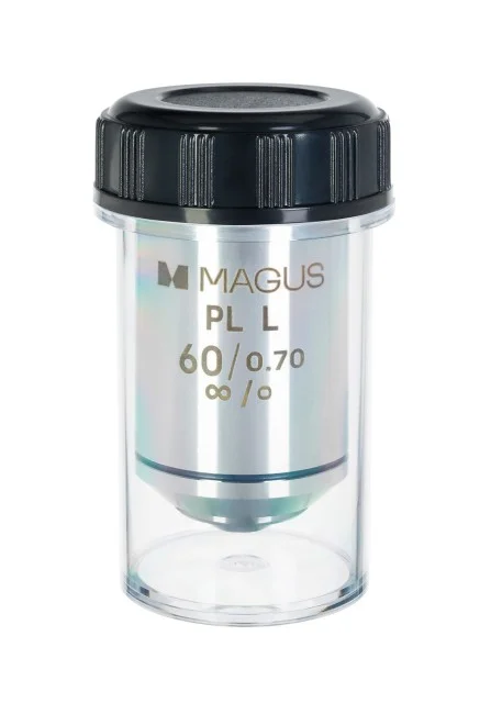 Объектив MAGUS 60PLL 60х/0,70 Plan L WD 2,08 мм Объектив MAGUS 60PLL 60х/0,70 Plan L WD 2,08 мм