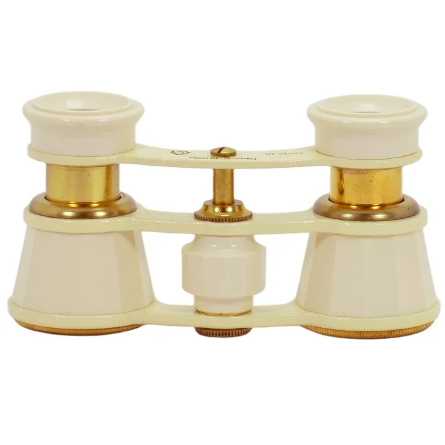 Бинокль театральный ЛЗОС БГН 2,5х24, слоновая кость