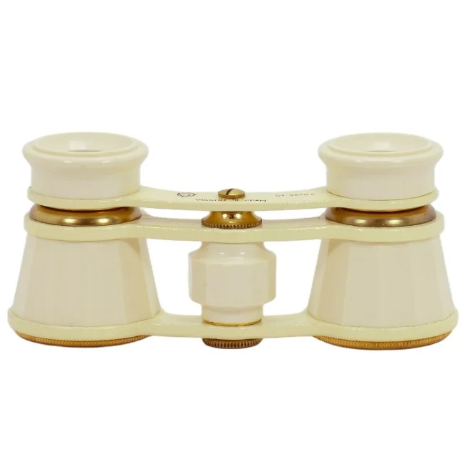 Бинокль театральный ЛЗОС БГН 2,5х24, слоновая кость