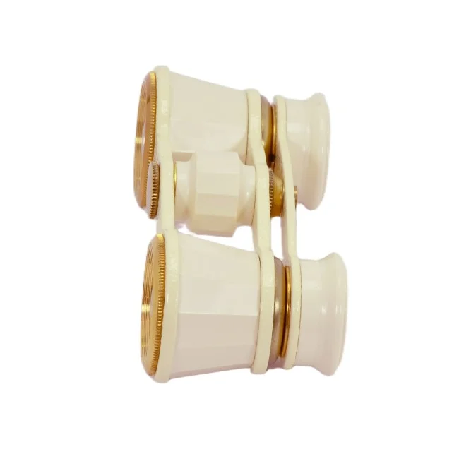 Бинокль театральный ЛЗОС БГН 2,5х24, слоновая кость