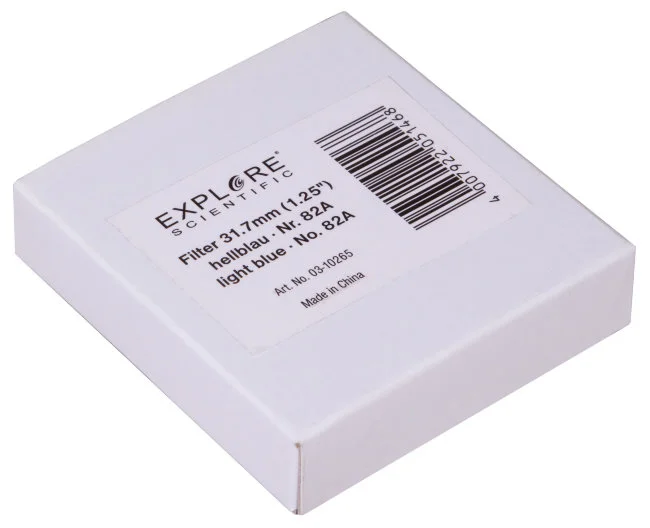 Светофильтр Explore Scientific светло-синий №82A, 1,25"