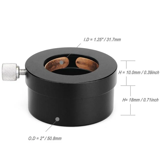 Переходник SVBONY с 2'' на 1,25''