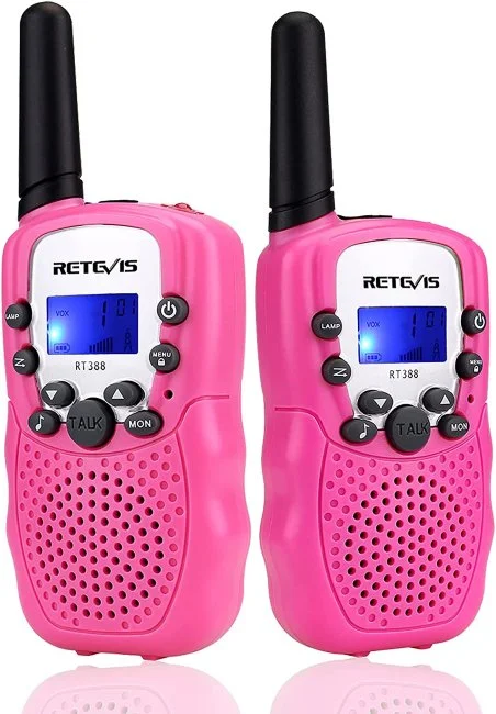 Рация Retevis Walkie-Talkie RT388 пара (розовая) Рация Retevis Walkie-Talkie RT388 пара (розовая)