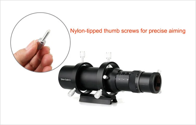 Труба-гид SVBONY 50 мм с оправой и микрофокусером