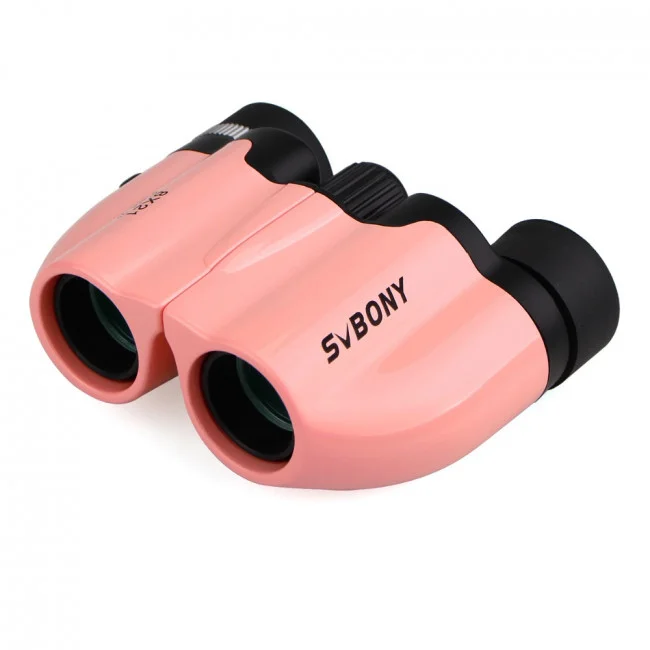 Бинокль детский SVBONY 8x21 розовый
