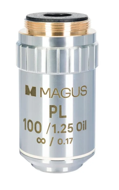 Объектив MAGUS SF100 OIL 100х/1,25 ми Plan Pol ∞/0,17 Объектив MAGUS SF100 OIL 100х/1,25 ми Plan Pol ∞/0,17