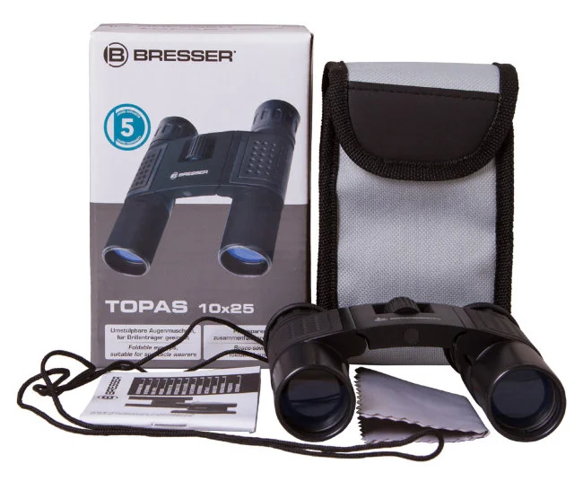 Бинокль Bresser Topas 10x25 Black