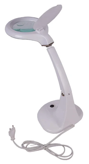 Лупа настольная Bresser 2х/4x, 100 мм, с подсветкой