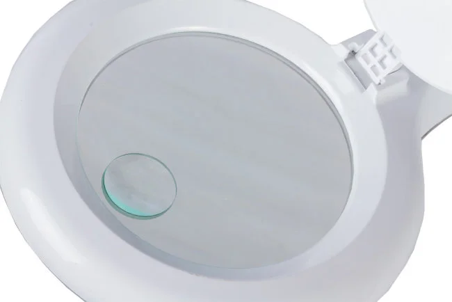 Лупа настольная Bresser 2х/4x, 100 мм, с подсветкой