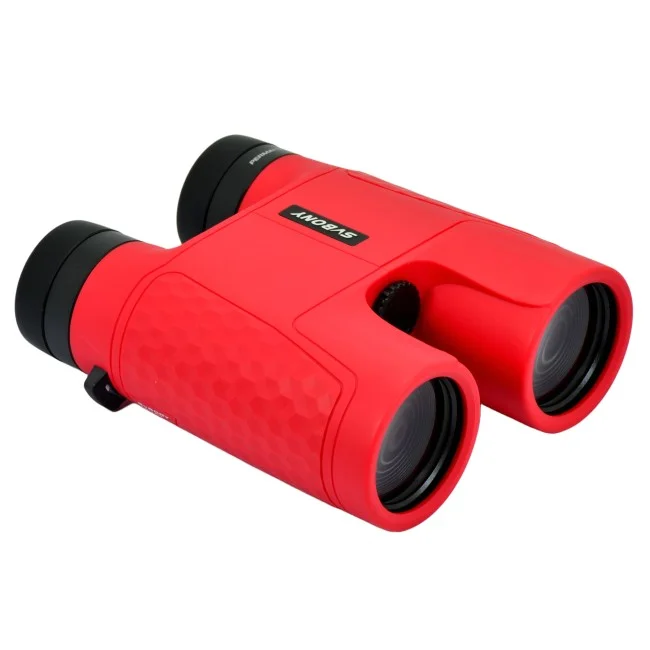 Бинокль SVBONY 10x42 (SV30), красный