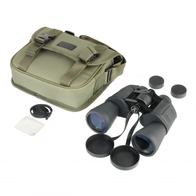 Бинокль Veber Classic БПШЦ 15x50 VRWA широкоугольный, серый