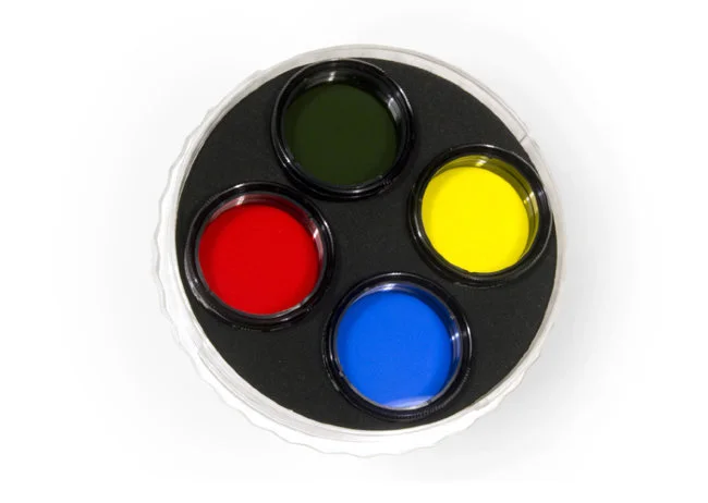 Набор светофильтров Levenhuk F4 «Солнечная система»