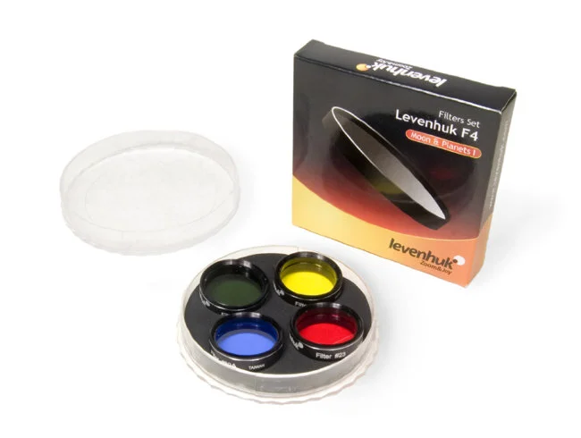 Набор светофильтров Levenhuk F4 «Солнечная система»