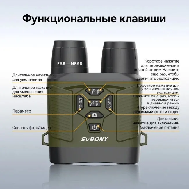 Бинокль ночного видения SVBONY SX31 8x Бинокль ночного видения SVBONY SX31 8x