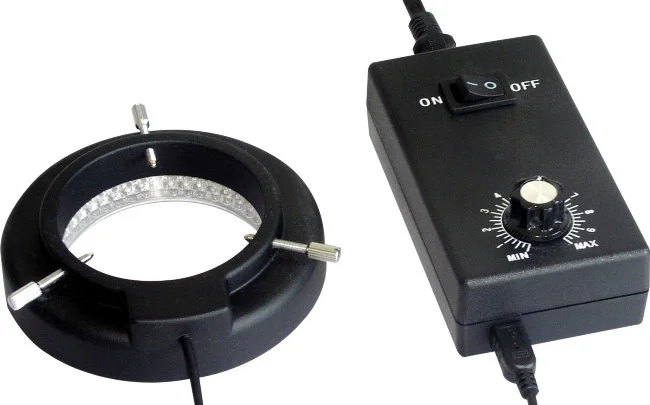 Ультрафиолетовый кольцевой осветитель