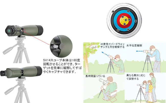 Зрительная труба SVBONY 25-75х70 с призмой 45 гр., на штативе