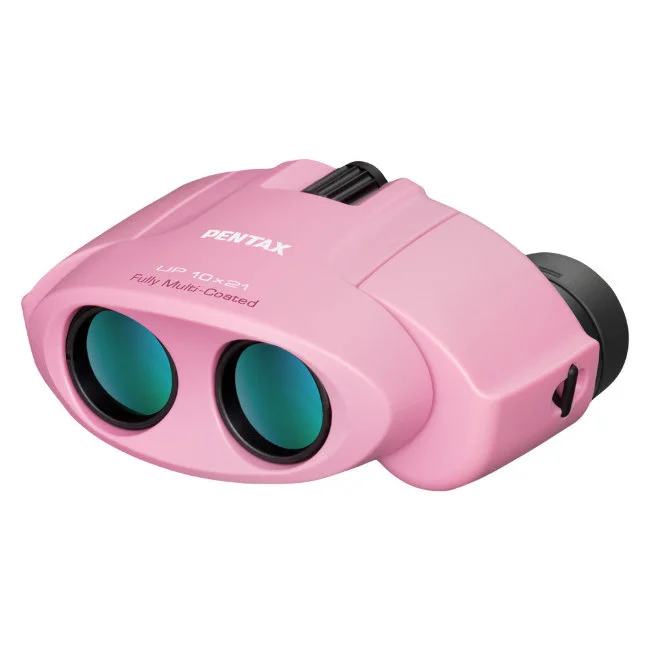 Бинокль Pentax UP 10x21 розовый