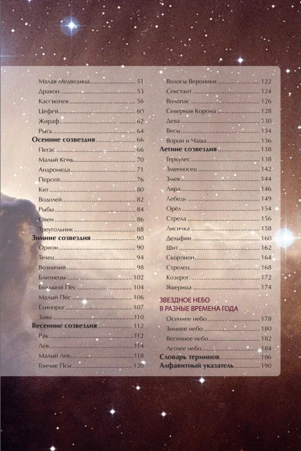 Путеводитель по звездному небу России