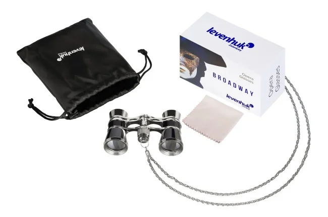 Театральный бинокль Levenhuk Broadway 325B, черный Театральный бинокль Levenhuk Broadway 325B, черный