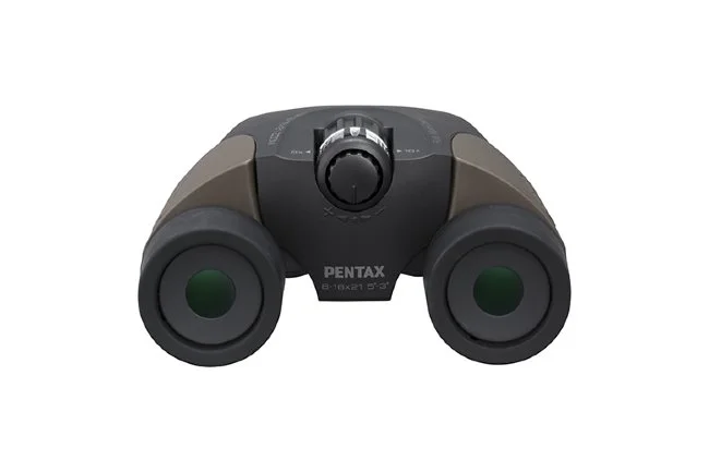 Бинокль Pentax UP 8-16x21 коричневый