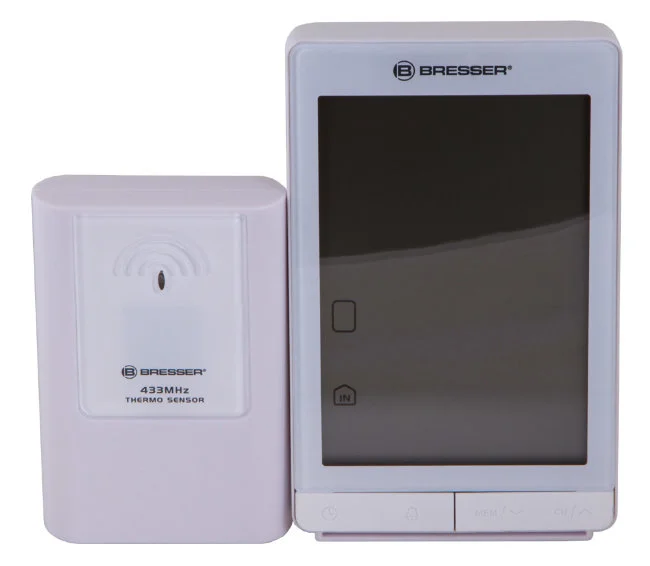 Метеостанция Bresser TemeoTrend STX с радиоуправлением, белая Метеостанция Bresser TemeoTrend STX с радиоуправлением, белая