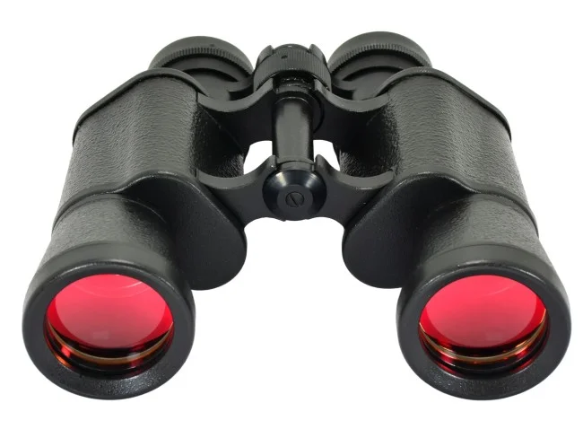 Бинокль КОМЗ БПЦc 10х40 с сеткой рубин