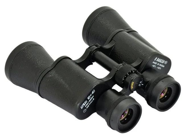 Бинокль КОМЗ БПЦc 10х40 с сеткой рубин