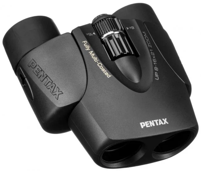 Бинокль Pentax UP 8-16x21 черный