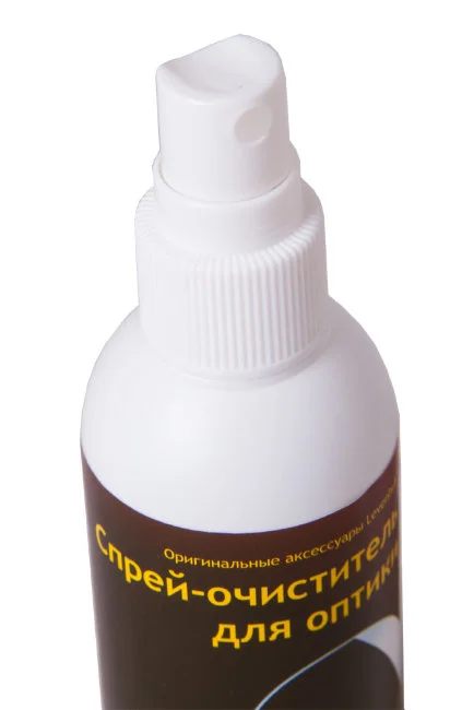 Набор для ухода за оптикой Levenhuk (2 салфетки 15x15 см, спрей 95 мл)